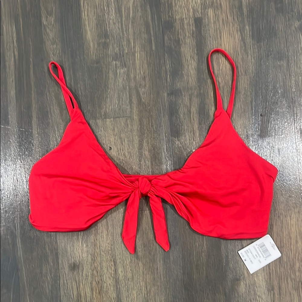 WINDSOR RED BIKINI TOP